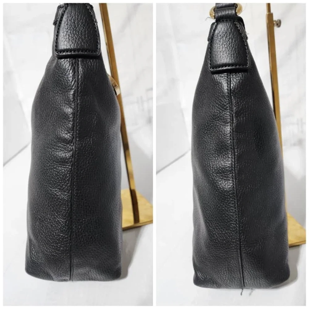 Authentic Gucci Interlocking G Hobo Bag Black